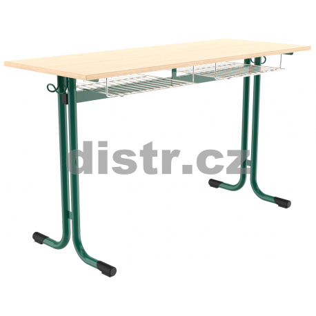 Školní lavice GABI - dvoumístná, pevná