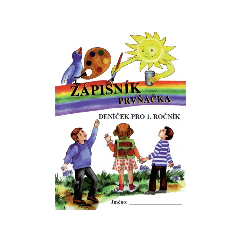 Zápisník prvňáčka - deníček pro 1. ročník - (1-00)