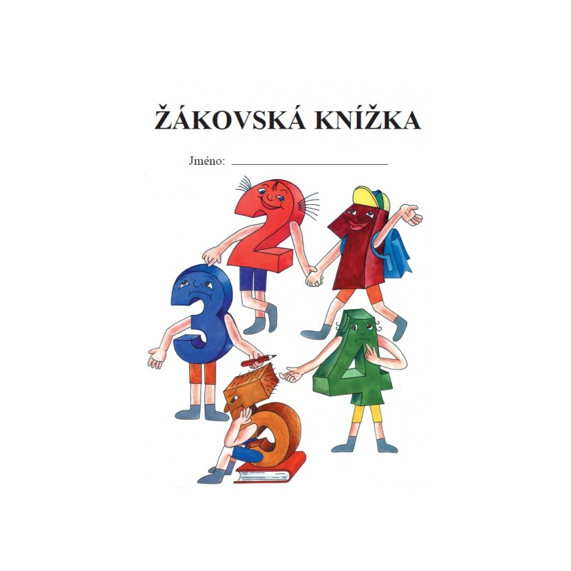 Žákovská knížka pro 3.- 9. ročník - Nakladatelství Nová škola Brno (1-01)