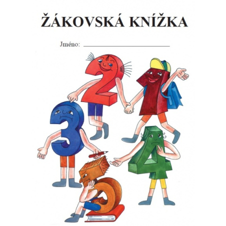 Žákovská knížka pro 3.- 9. ročník - Nakladatelství Nová škola Brno (1-01)