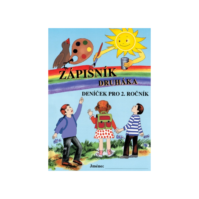 Zápisník druháka - deníček pro 2. ročník - Nakladatelství Nová škola Brno (1-02)