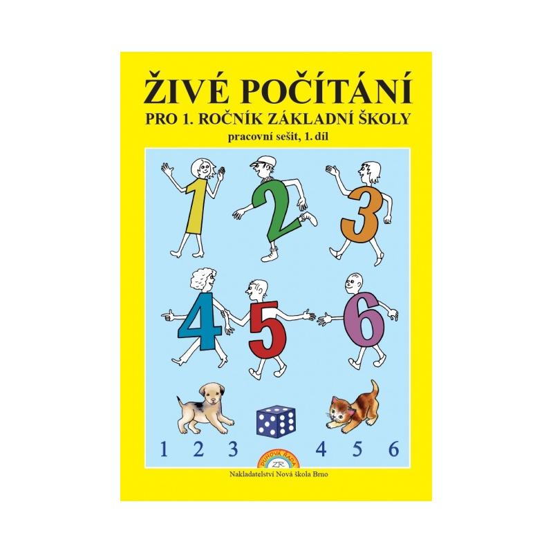 Živé počítání 1. díl - pracovní sešit k učebnici Matematika 1 - Zdena Rosecká (1-07)