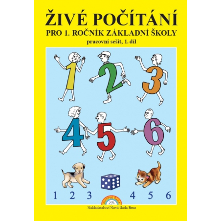 Živé počítání 1. díl - pracovní sešit k učebnici Matematika 1 - Zdena Rosecká (1-07)