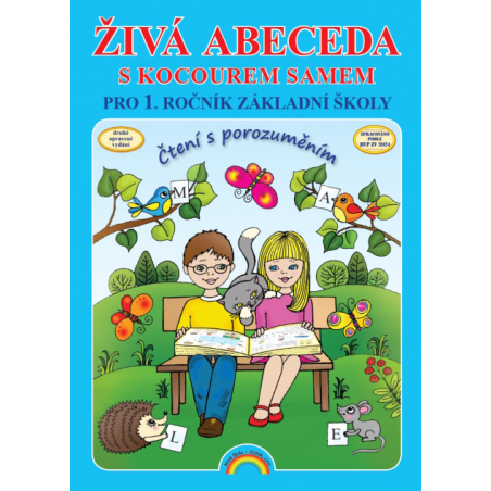 Živá abeceda s kocourem Samem - učebnice, Čtení s porozuměním (2. vydání) - Lenka Andrýsková (11-91)