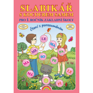 MECHOVÝ - Slabikář s kocourem Samem, Čtení s porozuměním (mechová vazba) (2. vydání) - Lenka Andrýsková (11-97)