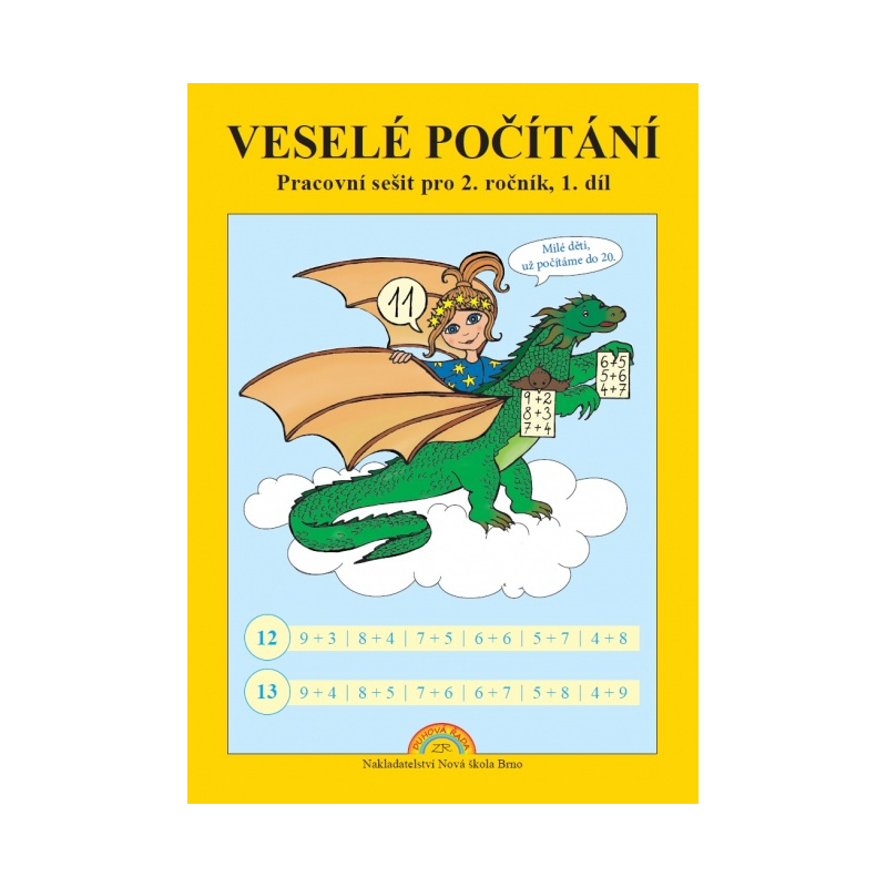 Veselé počítání 1. díl - pracovní sešit k učebnici Matematika 2 - Zdena Rosecká, Eva Procházková (2-07)