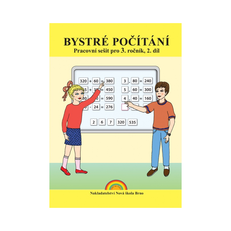 Bystré počítání 2.díl - pracovní sešit k učebnici Matematika 3 - Zdena Rosecká (3-08)