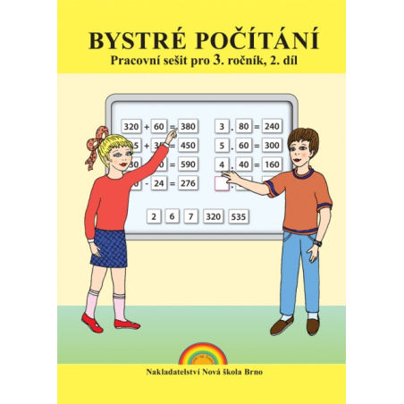 Bystré počítání 2.díl - pracovní sešit k učebnici Matematika 3 - Zdena Rosecká (3-08)