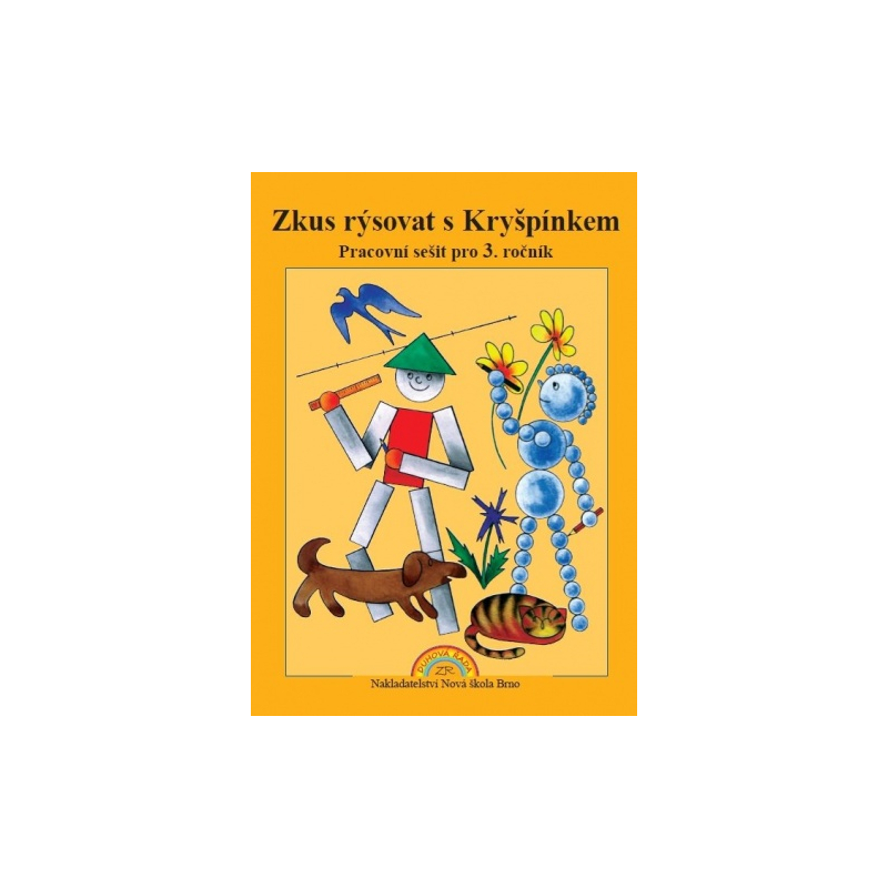 Zkus rýsovat s Kryšpínkem - pracovní sešit - Zdena Rosecká (3-14)