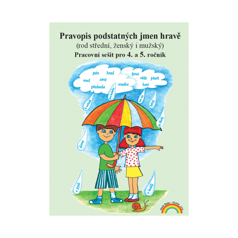 Pravopis podstatných jmen hravě - pracovní sešit (psaní i/y v koncovkách) - Mgr. Zita Janáčková, Mgr. Jitka Zbořilová (4-55)