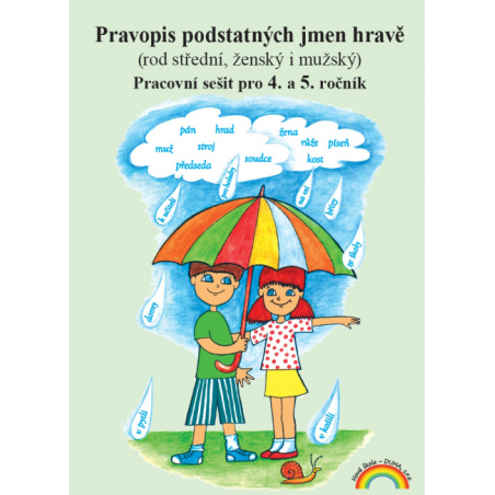 Pravopis podstatných jmen hravě - pracovní sešit (psaní i/y v koncovkách) - Mgr. Zita Janáčková, Mgr. Jitka Zbořilová (4-55)