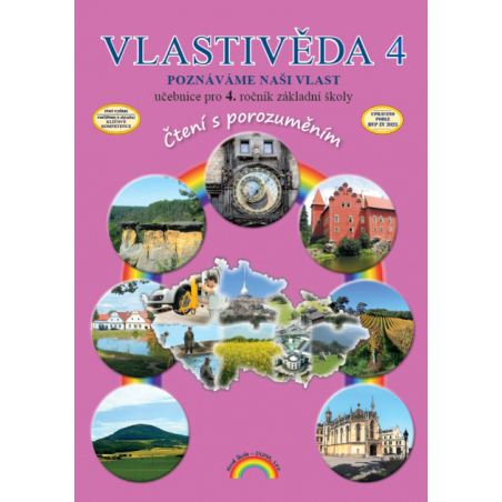 Vlastivěda 4, Poznáváme naši vlast - učebnice, Čtení s porozuměním (3. vydání) - Soňa Hroudová, Jakub Cimala (44-40)