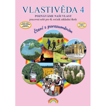 Vlastivěda 4, Poznáváme naši vlast - pracovní sešit, Čtení s porozuměním (2. vydání) - Soňa Hroudová, Jakub Cimala (44-41)