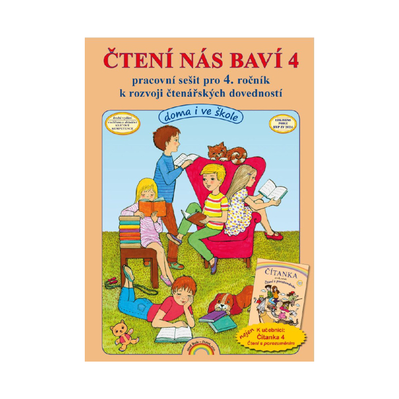 Čtení nás baví 4 (čtenářské dovednosti) (2. vydání) - Mgr. Lenka Andrýsková (44-70)