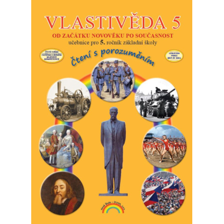Vlastivěda 5 dějepis - učebnice, Čtení s porozuměním (4. vydání) - Marie Fejfušová, Libor Vykoupil (55-45)