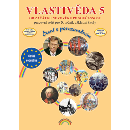 Vlastivěda 5 dějepis - pracovní sešit, Čtení s porozuměním (4. vydání) - Marie Fejfušová Libor Vykoupil (55-46)