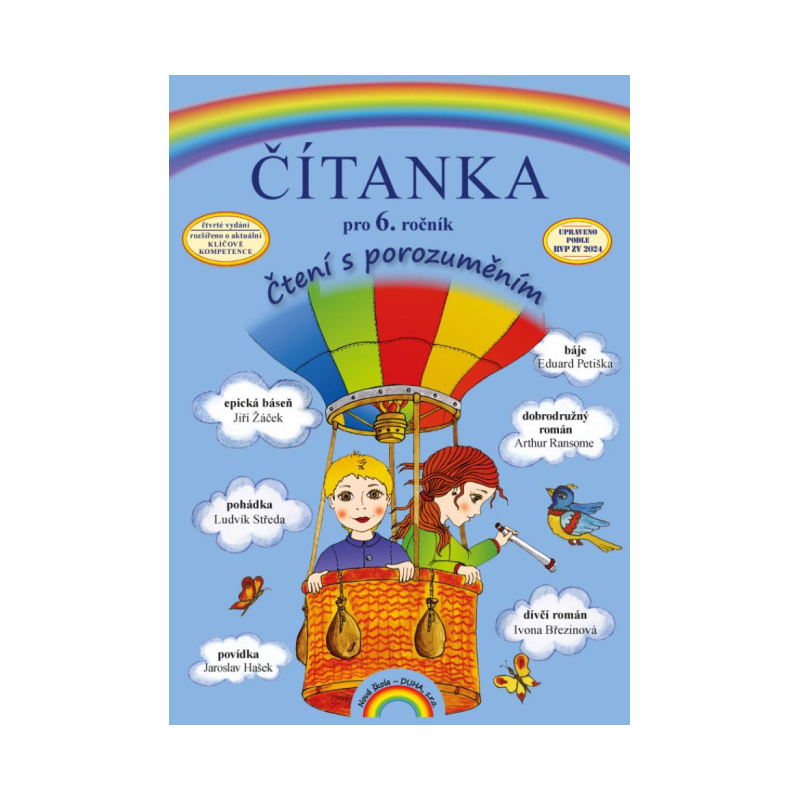 Čítanka 6, Čtení s porozuměním (4. vydání) - Mgr. Zita Janáčková, Mgr. Marie Fejfušová (6-71)