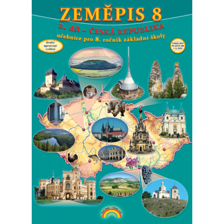 Zeměpis 8, 2. díl - Česká republika, Čtení s porozuměním (2. vydání) - Petr Chalupa, Martin Weinhöfer (88-47)
