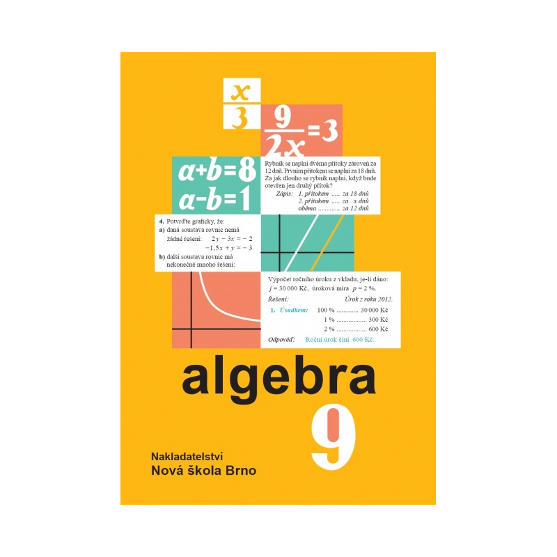 Algebra 9 - učebnice - Zdena Rosecká a kolektiv učitelů (9-10)