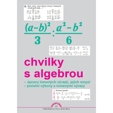 Chvilky s algebrou 9 - pracovní sešit - Zdena Rosecká (9-11)