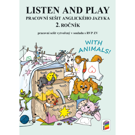 Listen and play - WITH ANIMALS!, (pracovní sešit)