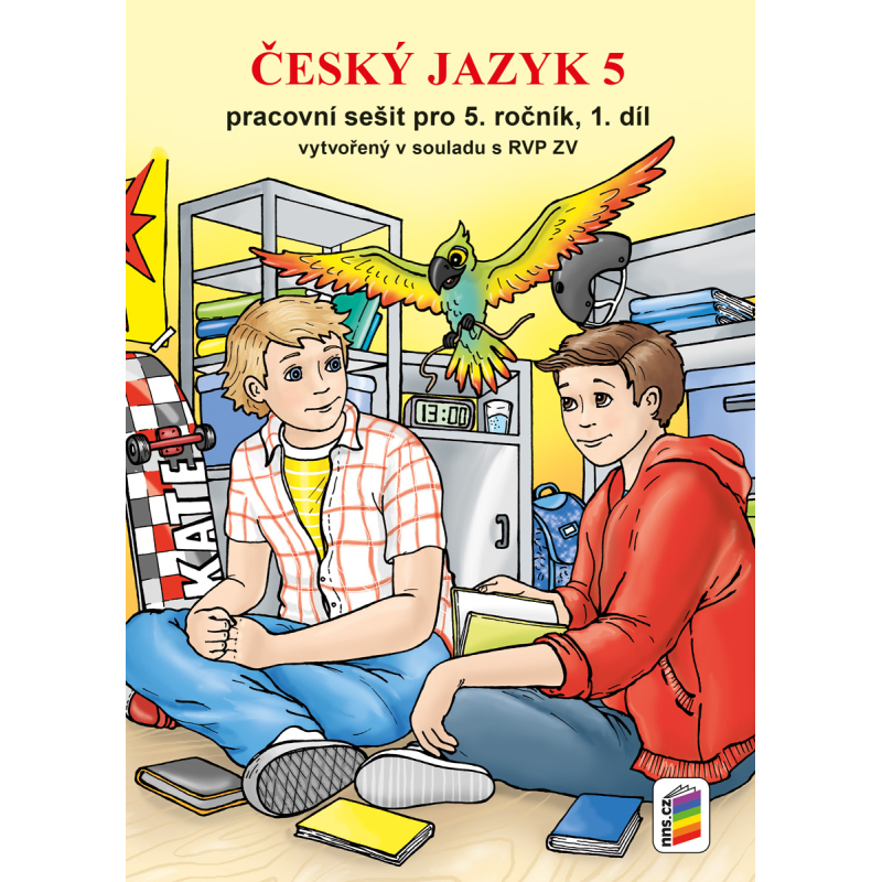 Český jazyk 5, 1. díl (prac. sešit) - Duhová řada