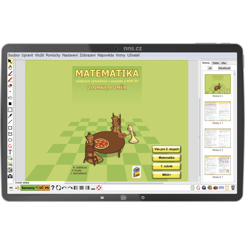 MIUč+ Matematika - Zlomky, poměr