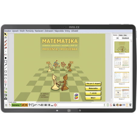 MIUč+ Matematika - Procenta, trojčlenka