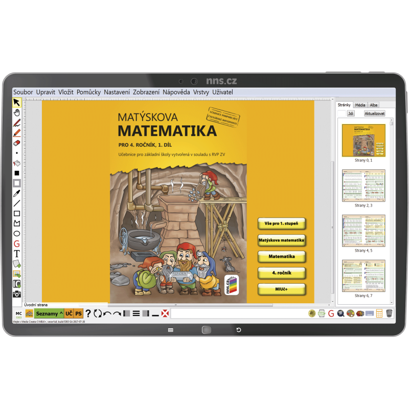MIUč+ Matýskova matematika, 4. ročník 1., 2. díl a Geometrie