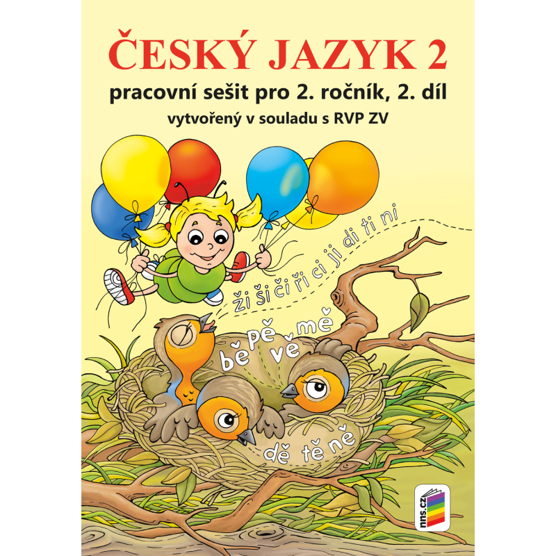 Český jazyk 2, 2. díl s Agátou - (barevný pracovní sešit)