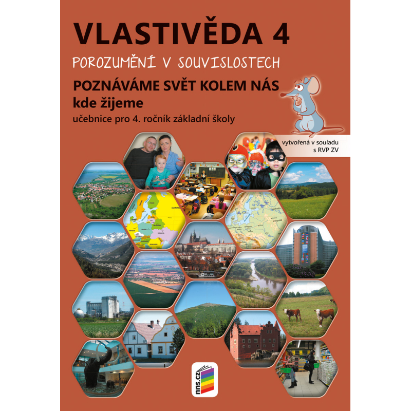 Vlastivěda 4 - Poznáváme svět kolem nás - Kde žijeme, učebnice