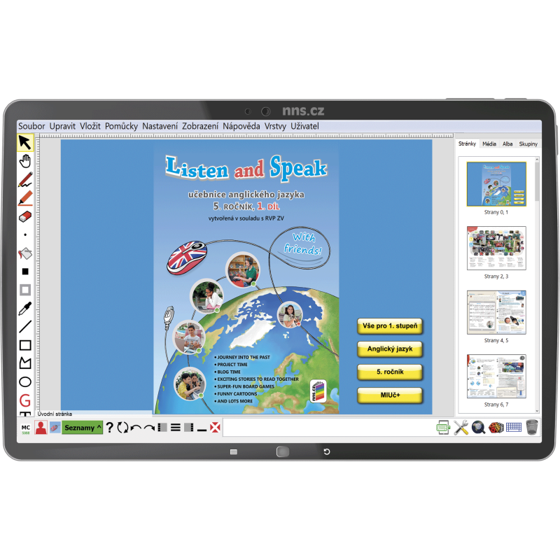 MIUč+ Listen and speak with friends!