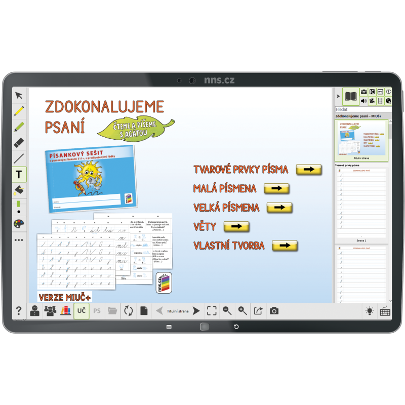 MIUč+ k tisku Zdokonalujeme psaní