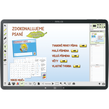 MIUč+ k tisku Zdokonalujeme psaní