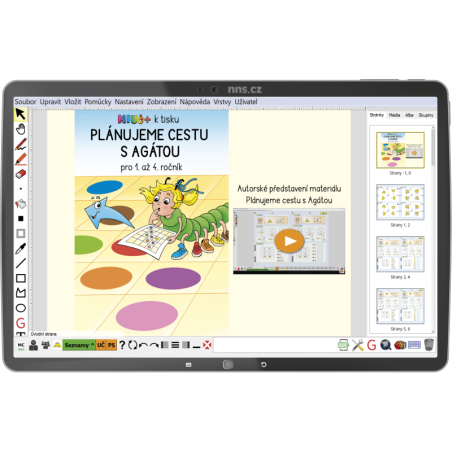MIUč+ k tisku Plánujeme cestu s Agátou