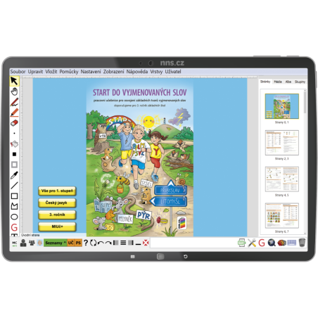 MIUč+ START DO VYJMENOVANÝCH SLOV