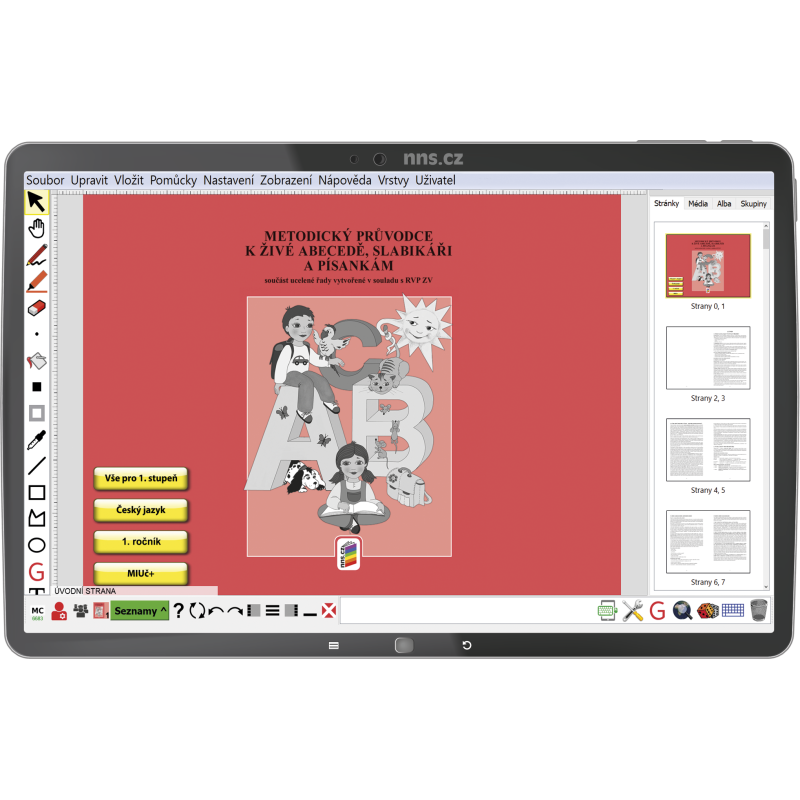 MIUč+ Metodika k Živé abecedě a Slabikáři (DUHOVÁ ŘADA) - školní multilicence na 1 školní rok