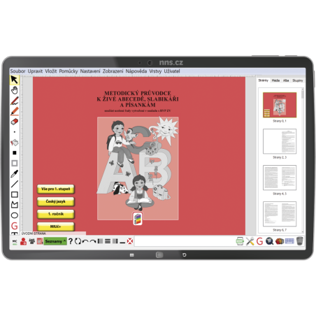 MIUč+ Metodika k Živé abecedě a Slabikáři (DUHOVÁ ŘADA) - školní multilicence na 1 školní rok