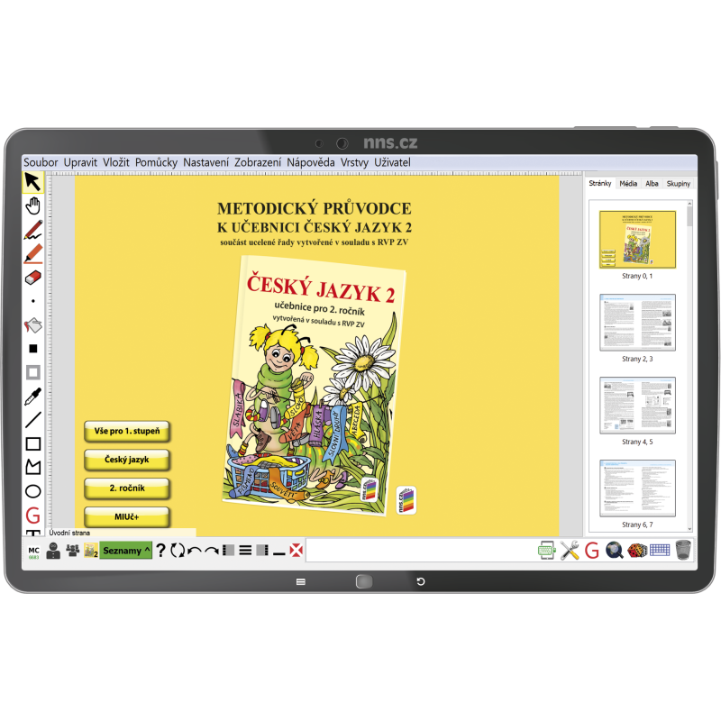 MIUč+ Metodický průvodce k učebnici Český jazyk 2 - školní licence pro 1 učitele na 1 školní rok