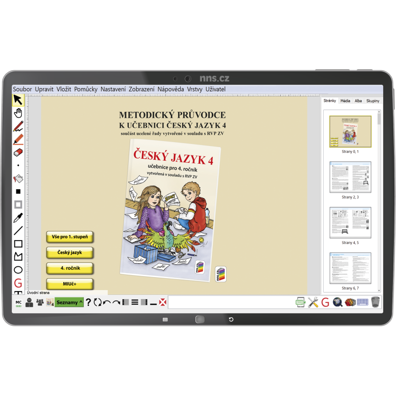 MIUč+ Metodický průvodce k učebnici Český jazyk 4 - školní multilicence na 1 školní rok