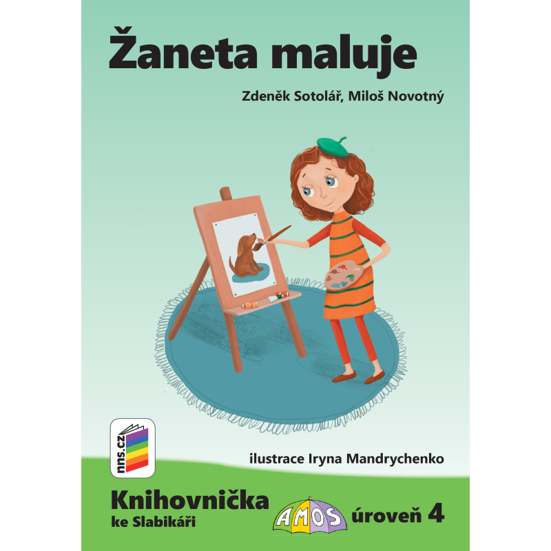 Žaneta maluje (Knihovnička ke Slabikáři AMOS)