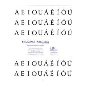Skládací abeceda - modrá řada