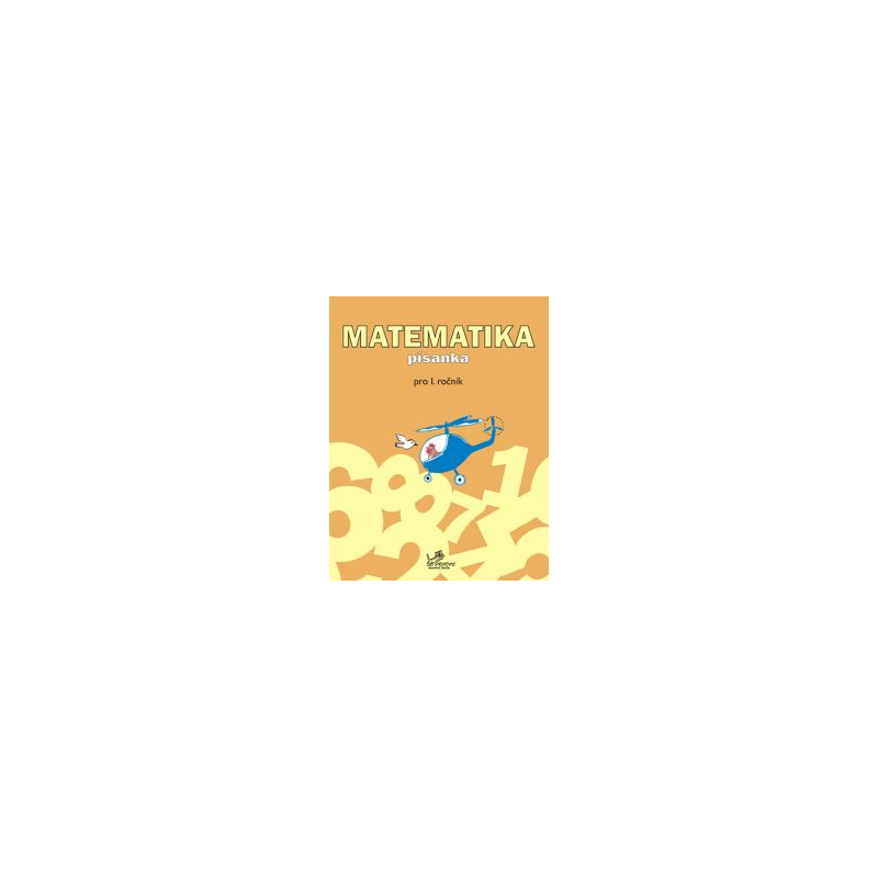 Matematika 1 – písanka  Číslice (vrtulník) – modrá řada