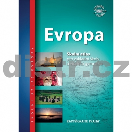 Evropa – školní atlas